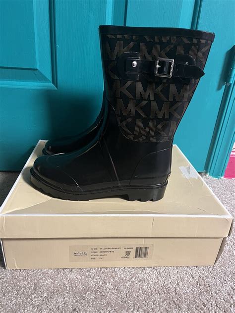 Michael michael kors mk logo rain boot + FREE SHIPPING